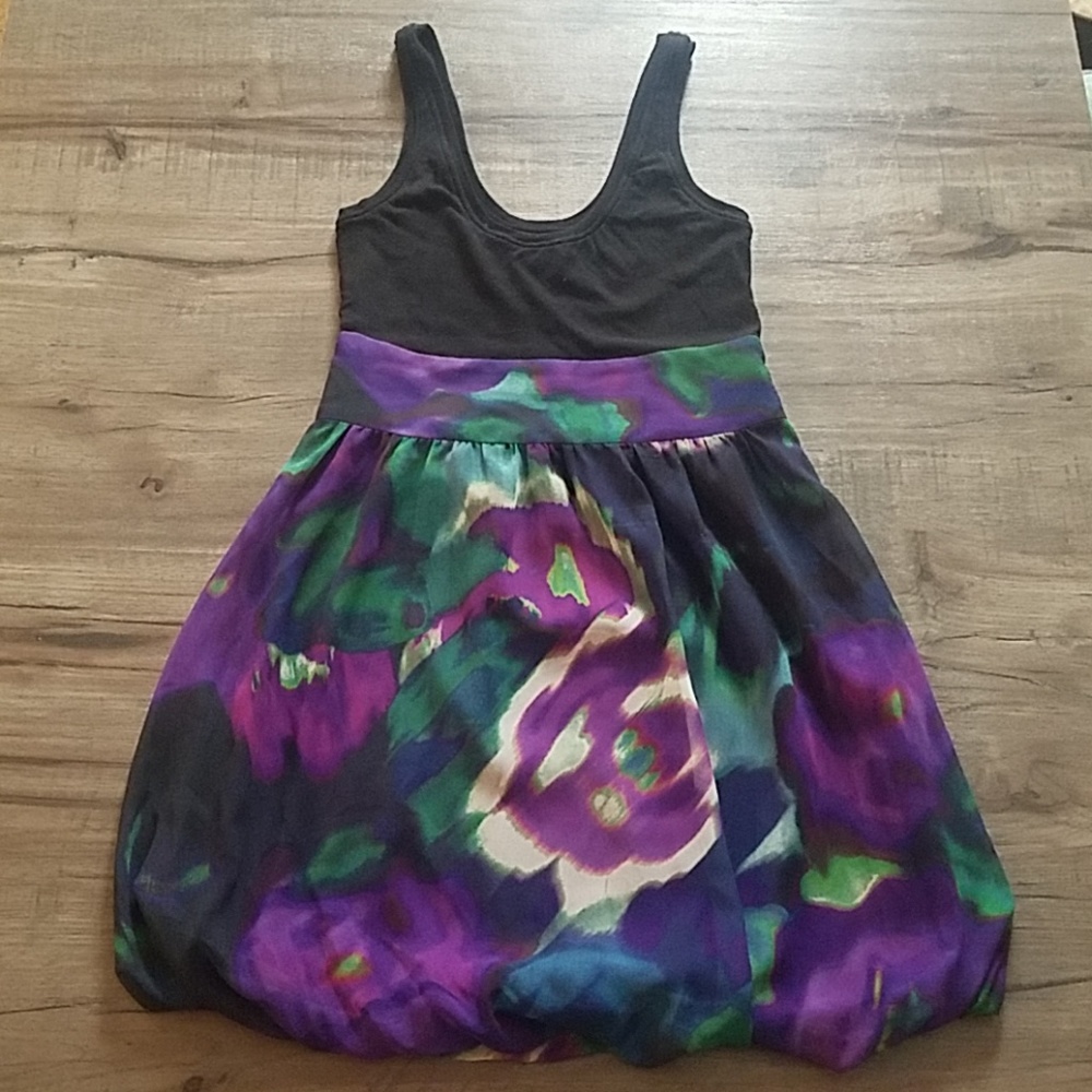 Express Y2K bubble skirt dress